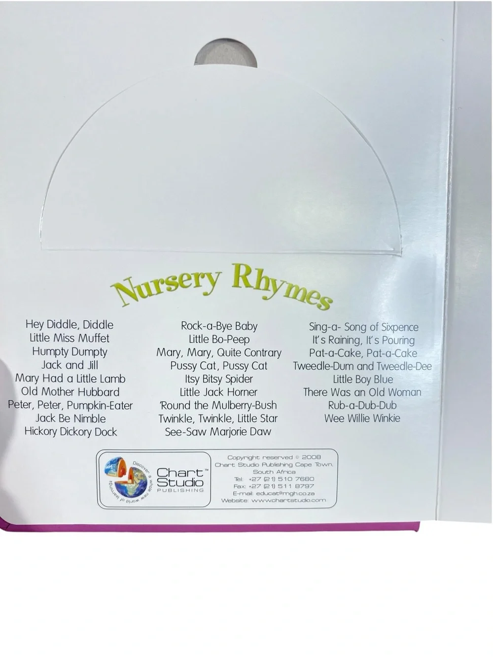 My Best Stories w CD Nursery Rhymes Kids Book Interactive Stories Hard Cover